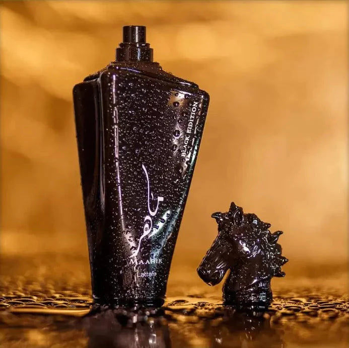 عطر ماهر بلاك ايديشن من لطافة للجنسين , او دو بارفان - 100مل