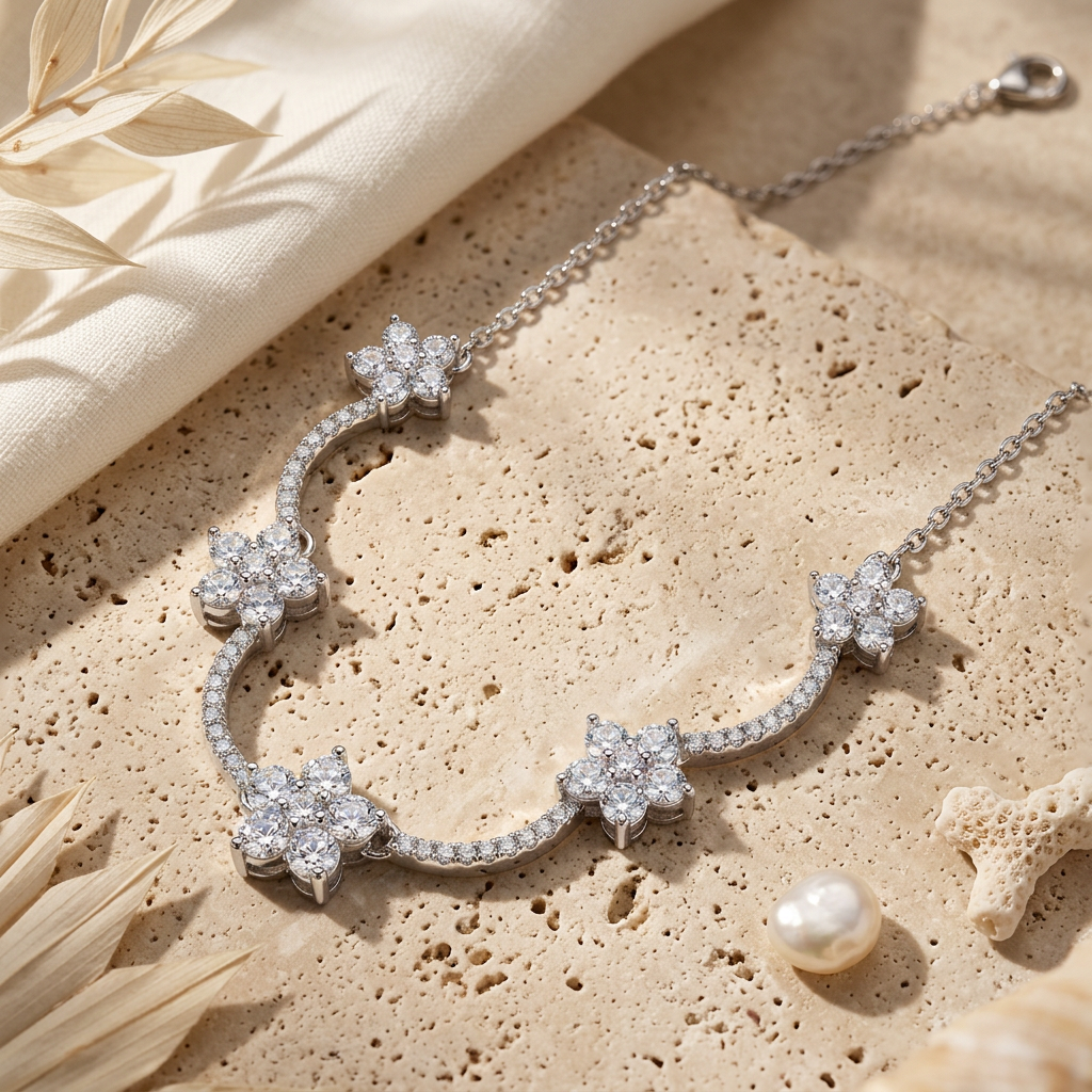 Blooming Flowers Necklace