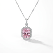 Pink Halo Necklace