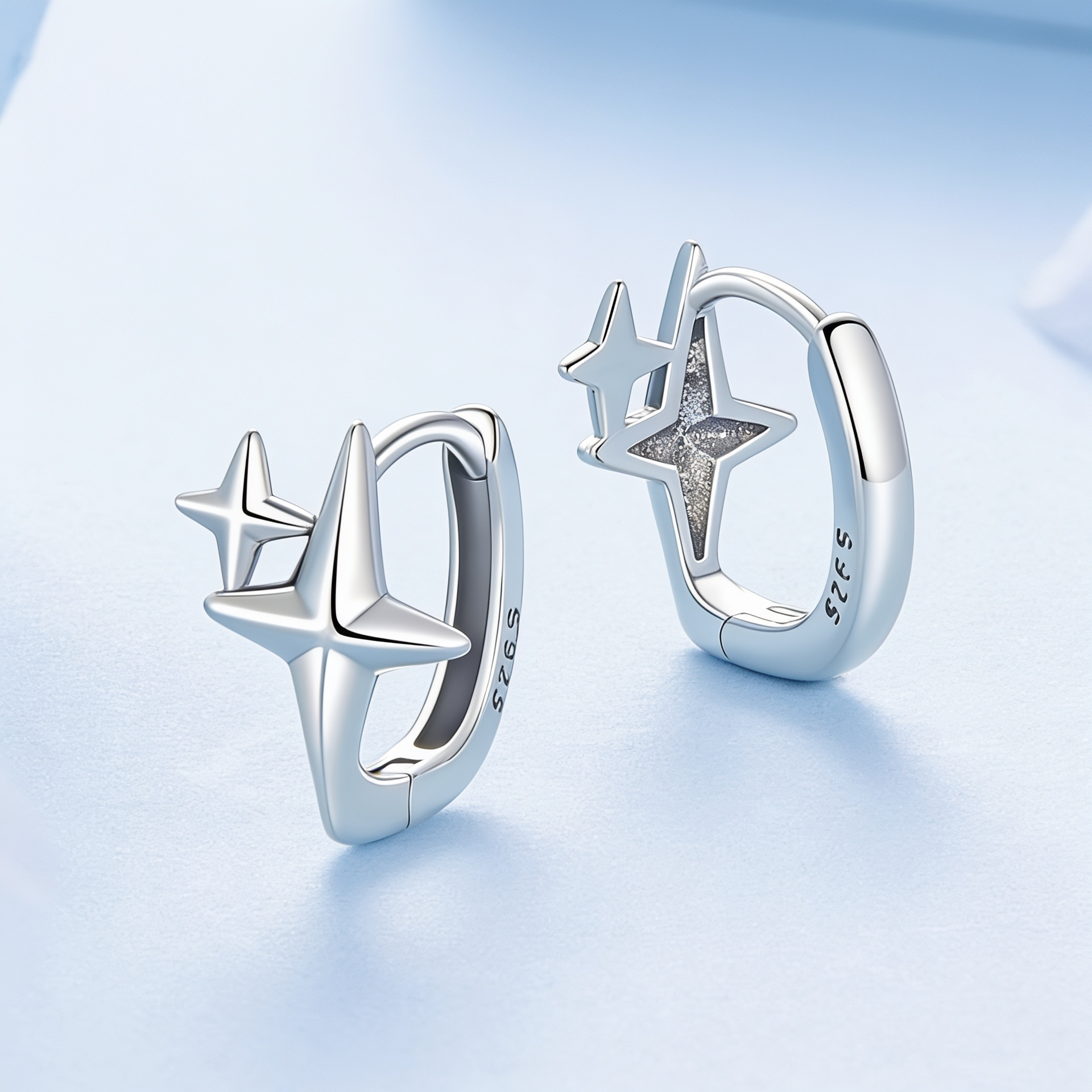 925 Silver Starlight Earrings