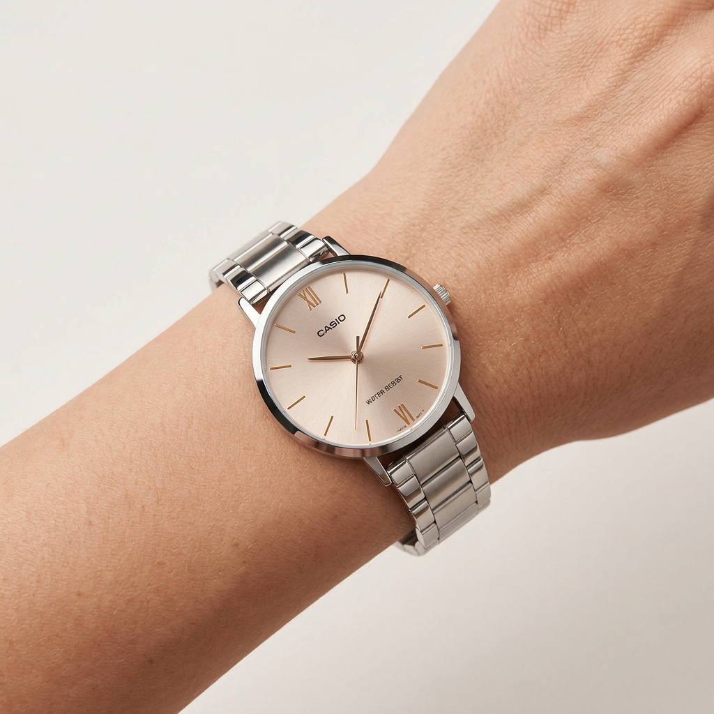 Casio Stainless Steel Women’s Watch