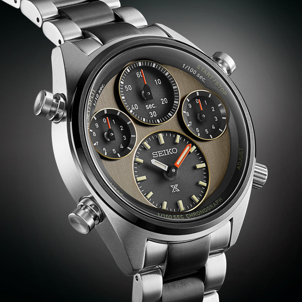 Seiko Prospex Chronograph Brown Dial Men's Watch
