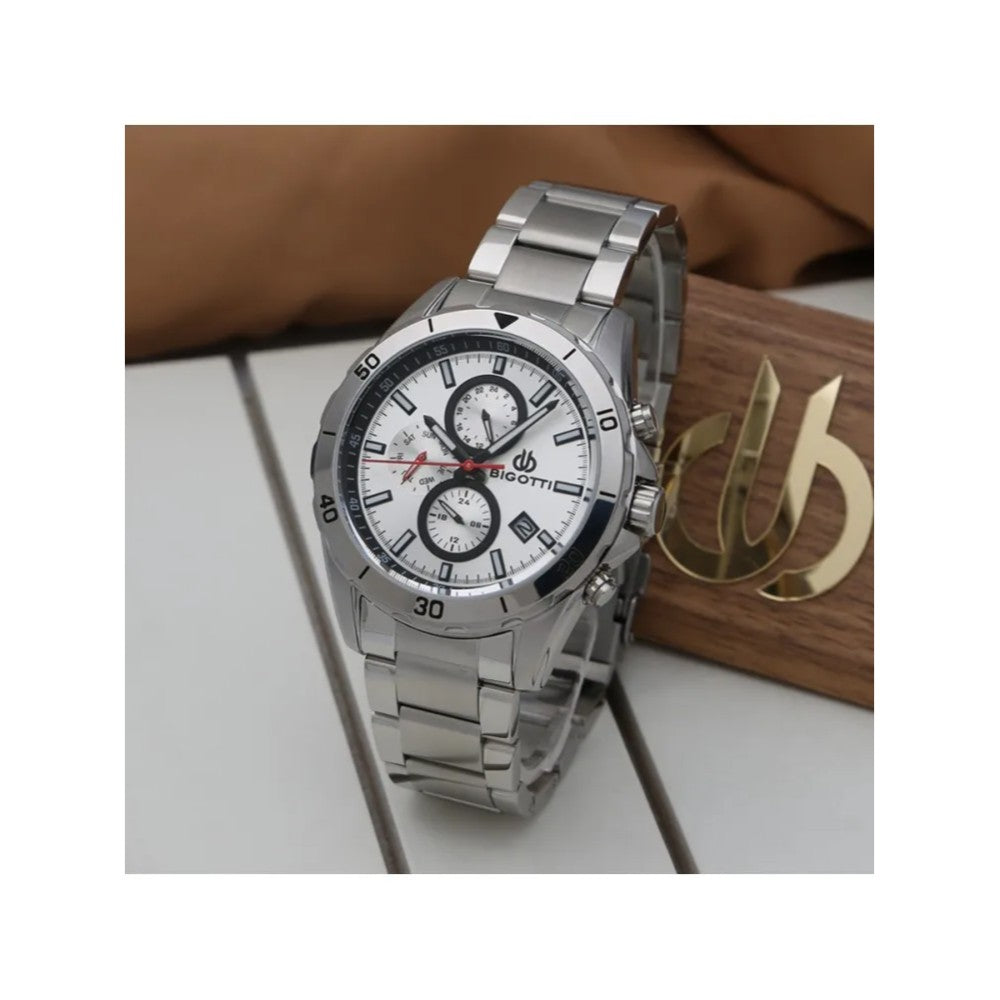 Bigotti Stainless Steel Analog Men's Watch