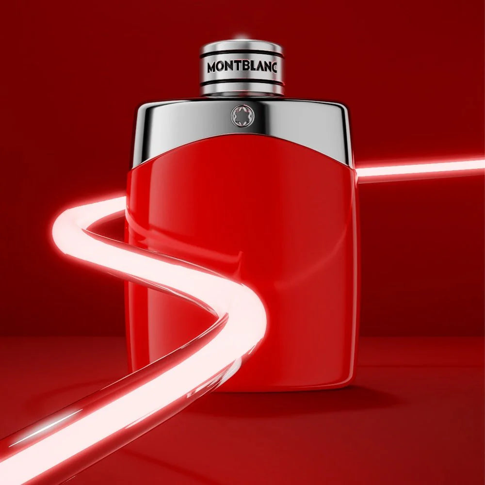 عطر ليجند ريد من مونت بلانك للرجال - 100 مل، أو دو بارفان