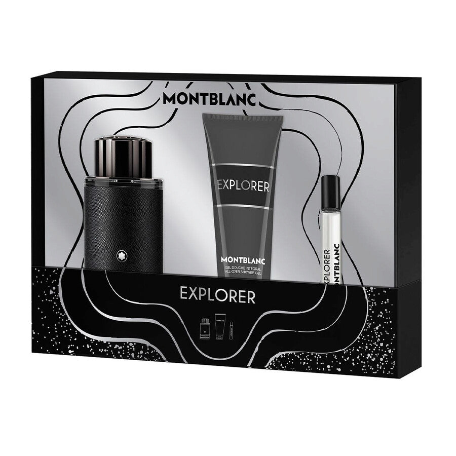 Montblanc Explorer Men’s Gift Set – Eau de Parfum 100ml + Shower Gel + Travel Spray