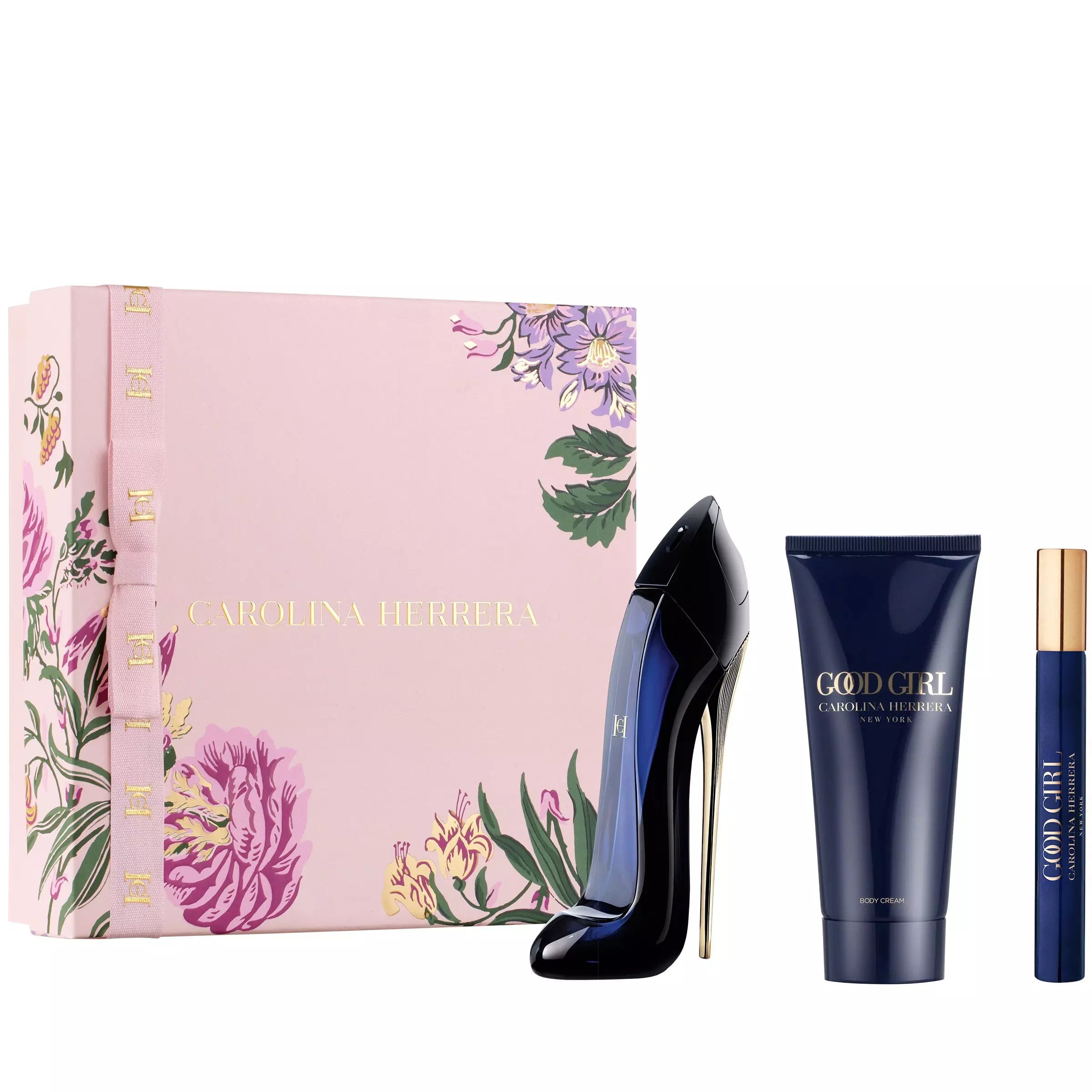 Carolina Herrera Good Girl Gift Set for Women – Eau de Parfum 80 ml + Body Lotion 100 ml + EDP 10 ml