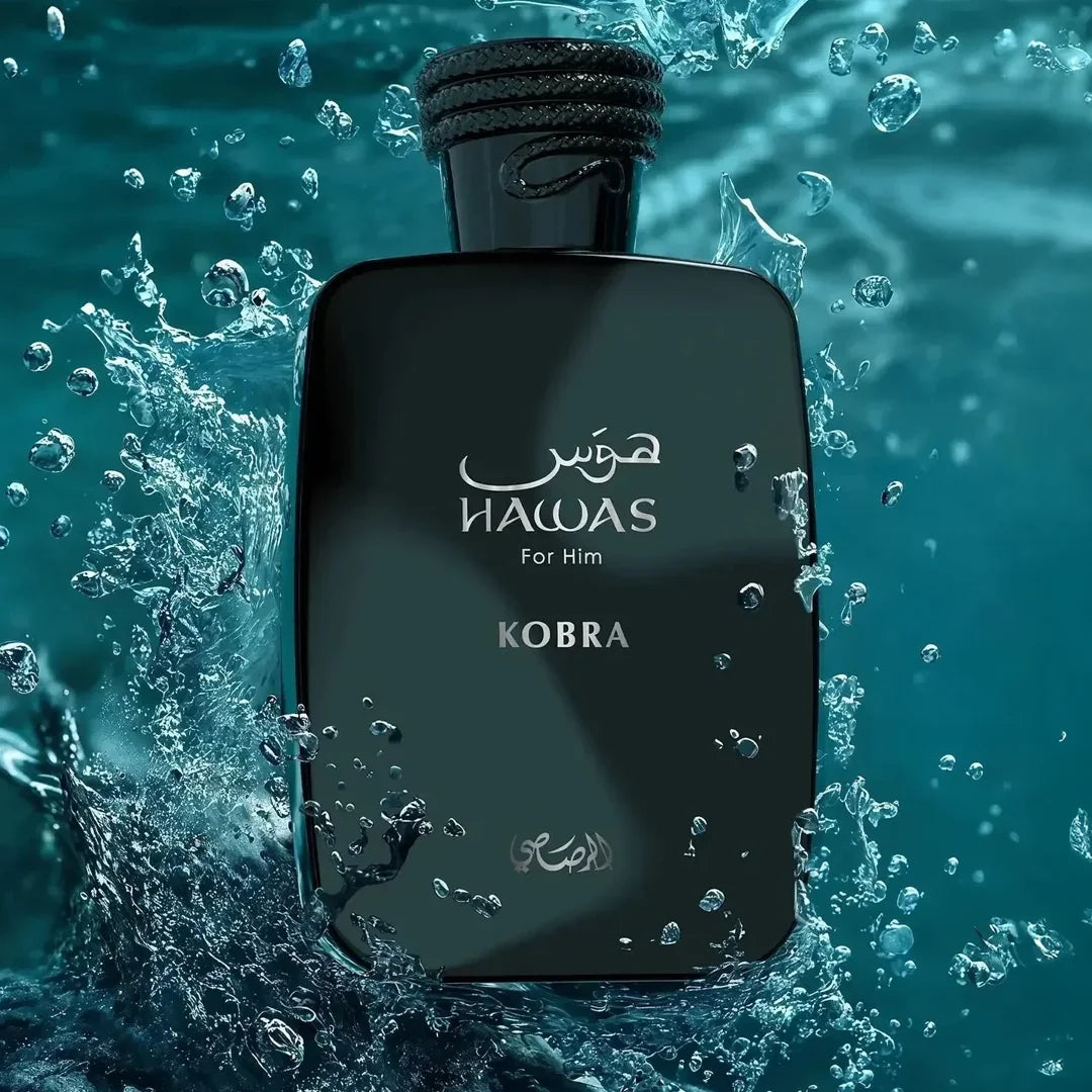 Hawas Kobra By Rasasi Eau de Parfum For Men - 100 ml
