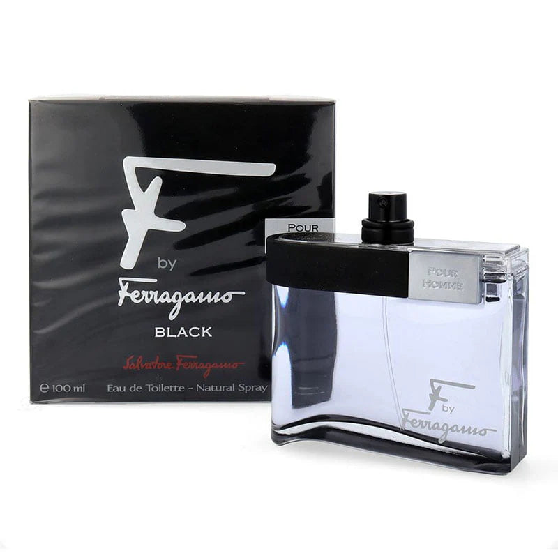 عطر إف بلاك من سالفاتوري فيراغامو للرجال - 100 مل، أو دو تواليت