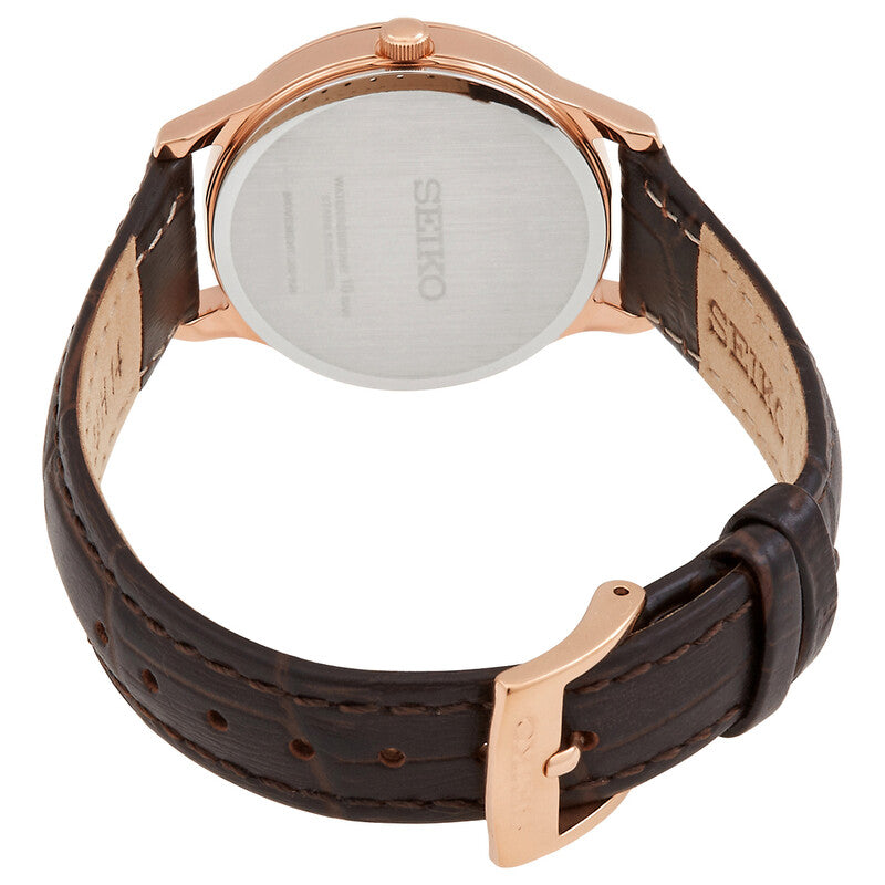 Seiko White Dial Women's Watch