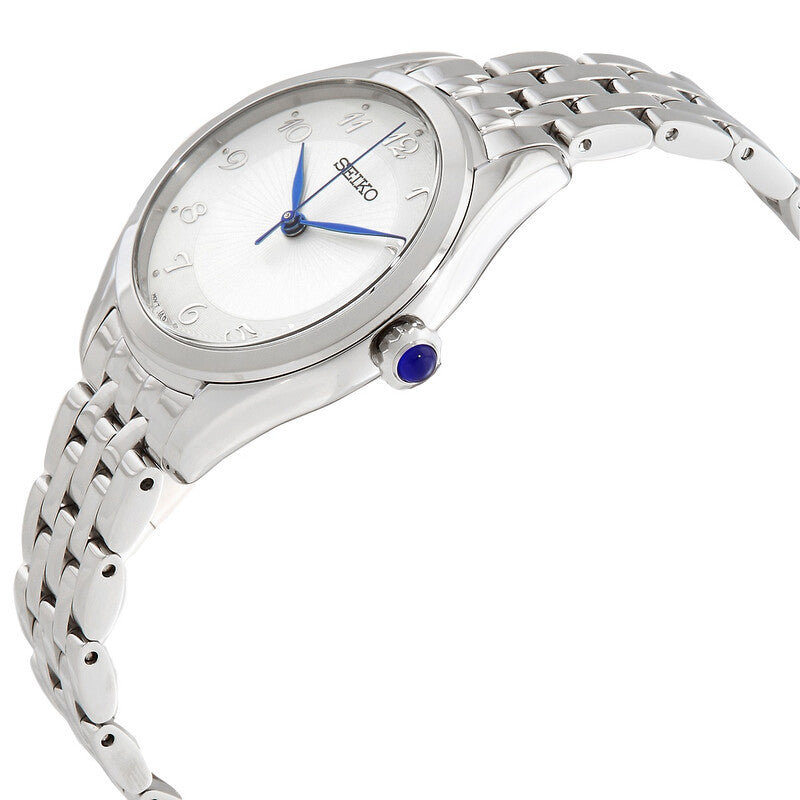 Seiko Silver Dial Blue Hands Women's Watch