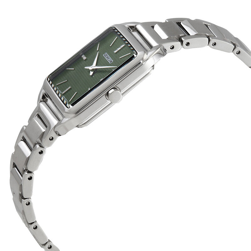 Seiko Olive Dial Women's Watch