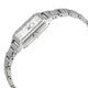 Seiko White Dial Rectangular Women's Watch