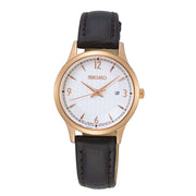 Seiko White Dial Women's Watch