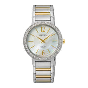 Seiko Solar Mother-of-Pearl Dial Women's Watch