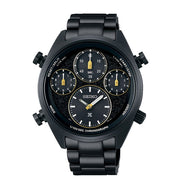 Seiko Prospex Chronograph Black Dial Stainless Steel Bracelet Men's Watch