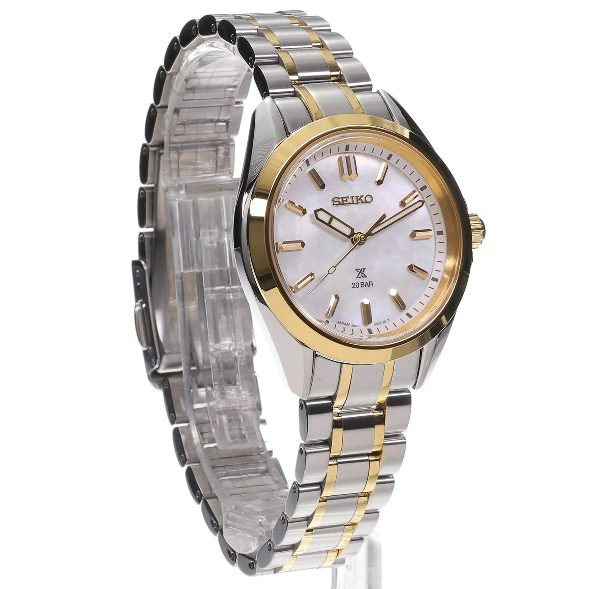 Seiko Mother-of-Pearl Dial Two-Tone Women's Watch