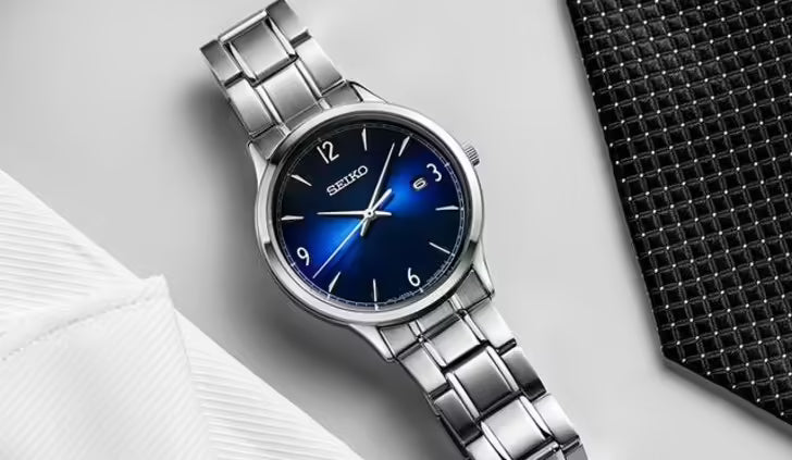 Seiko Blue Dial Women's Watch