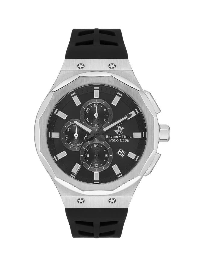 BP3535X.351 - Beverly Hills Polo Club Men's Multifunction Silicone Watch