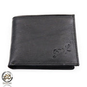Seven K Men's Genuine Leather Wallet, Black