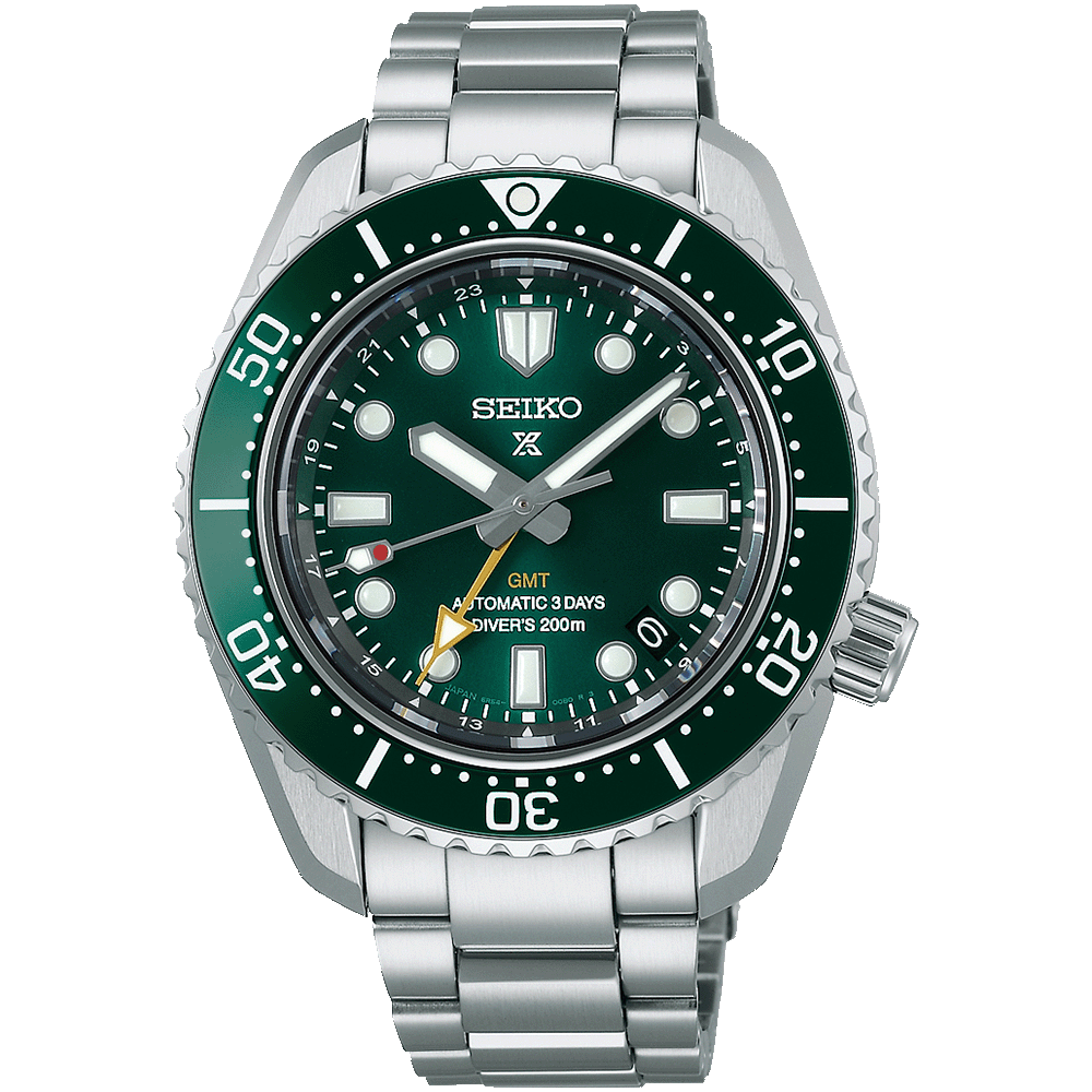 Seiko Prospex GMT Green Dial Men's Watch