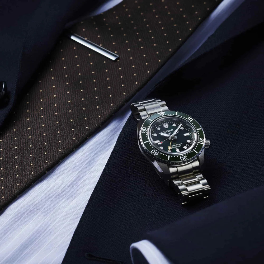Seiko Prospex GMT Green Dial Men's Watch