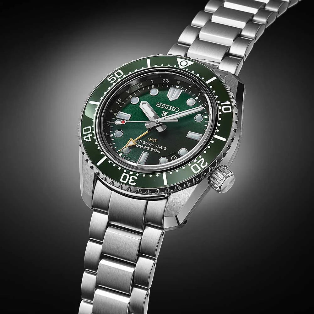Seiko Prospex GMT Green Dial Men's Watch